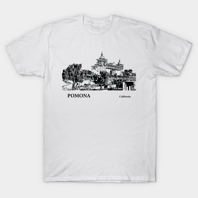 Pomona - California T-Shirt by Lakeric